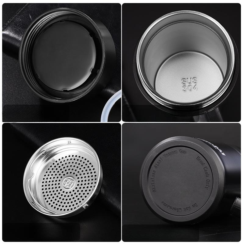 Stainless Steel Thermos Cup Business Office Straight Cup Men's and Women's Seamless Interior Thermos Cup