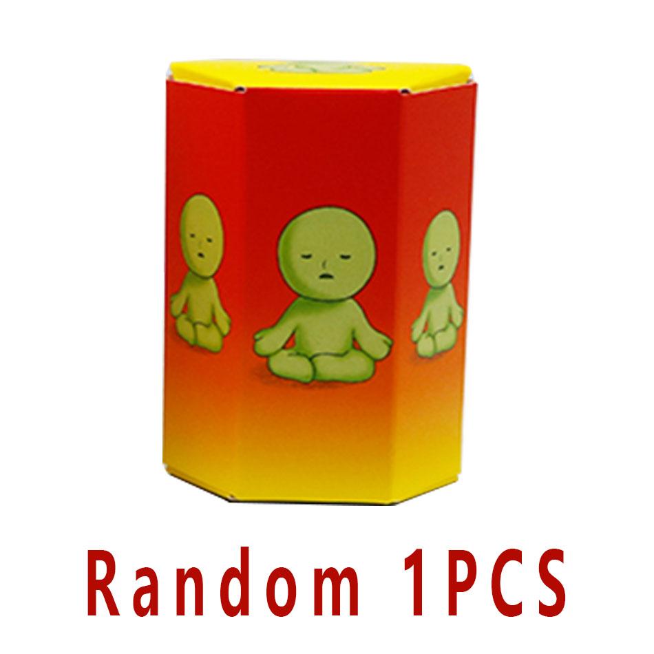 New 5 Types SMIK Multiple Series Noctilucent Green Doll Blind Box Action Figures Decoration Desktop Model Toy For Christmas Gift
