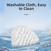 Washable Microfiber Mop Pads Replacement For For Shark S7000AMZ S7001 S6002EU For Steam Cleaner Floor Cleaning Accessories 4 8 P