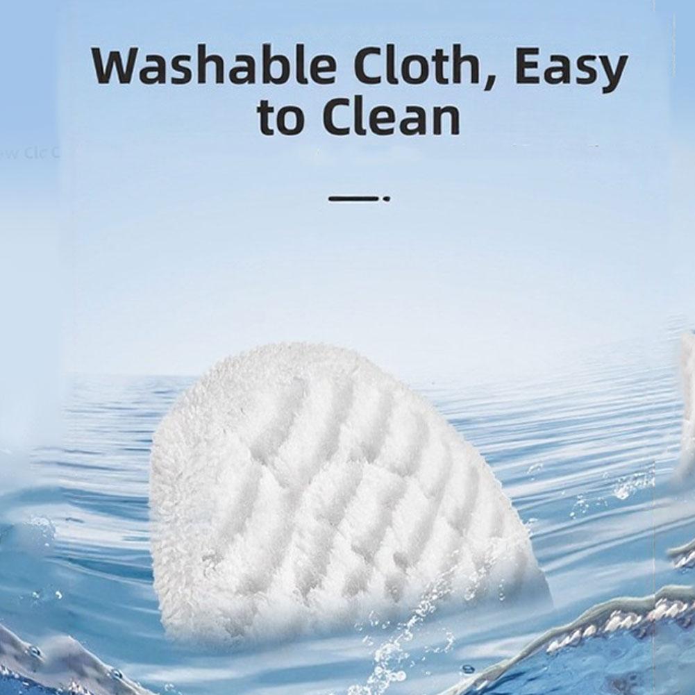 Washable Microfiber Mop Pads Replacement For For Shark S7000AMZ S7001 S6002EU For Steam Cleaner Floor Cleaning Accessories 4 8 P