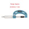0-25mm 0.01mm Outside Micrometers Measuring Gauging Tool Scale Mechanical Caliper Precision Micro Meter For Measurement Tool