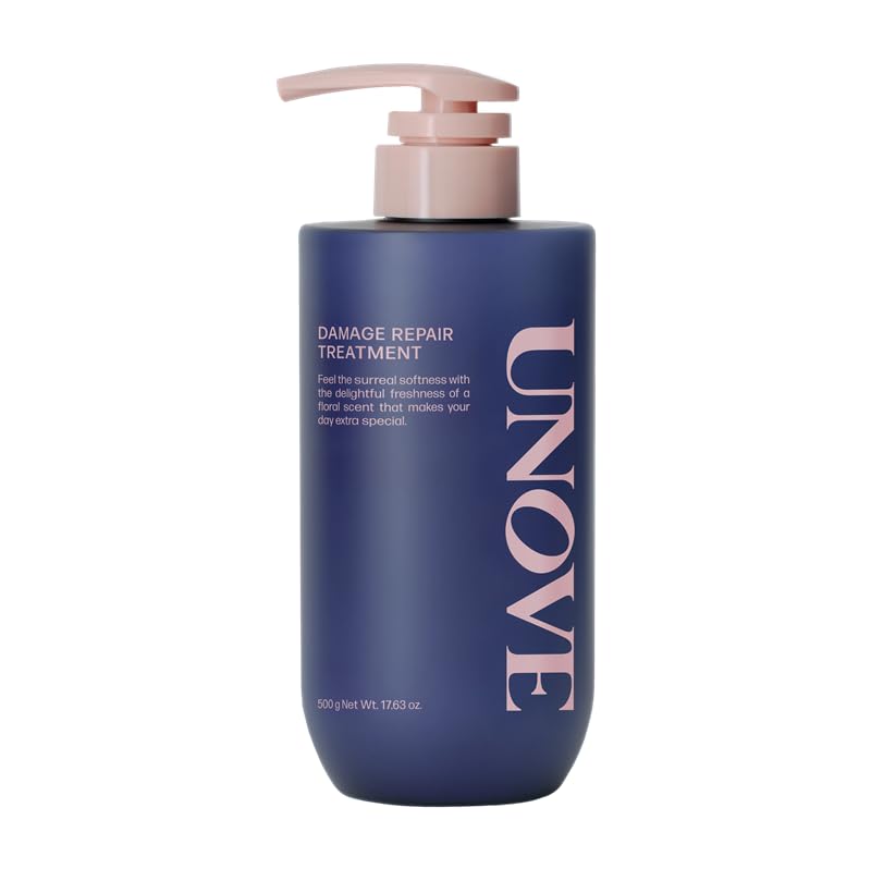 [Official] UNOVE Damage Repair Treatment 500g Large Capacity Hair Care Korean Treatment Conditioner In-Bath Hair Care