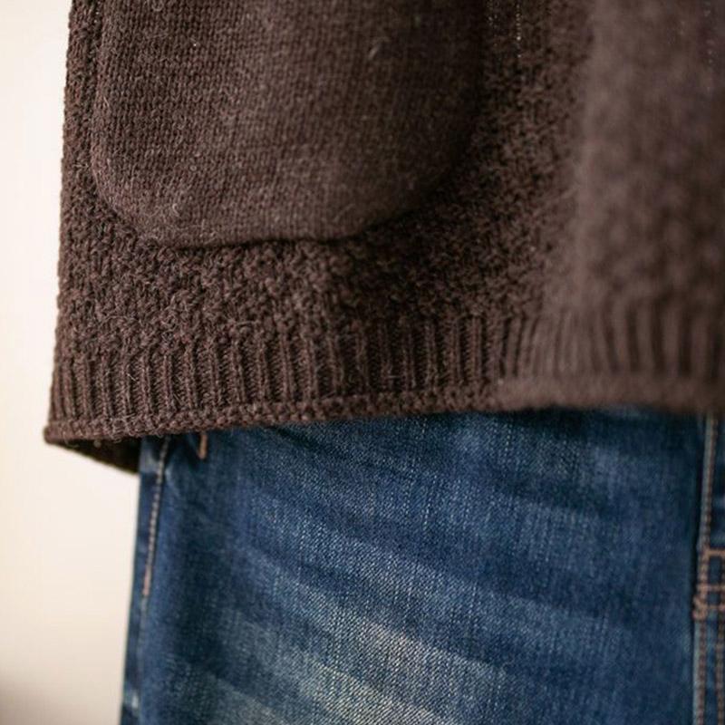 Colete Tricotado Feminino Oversize Camiseta Regata Sem Mangas Tops Soltos Colete Suéter Espessado Casual Gola Redonda Colete