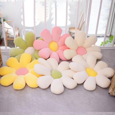 Plush Flower Pillow Toy Plant Stuffed Doll For Kids Girls Xmas Gifts Soft Sofa Cushion Tatami Floor Pillows Home Decor 2 Sizes