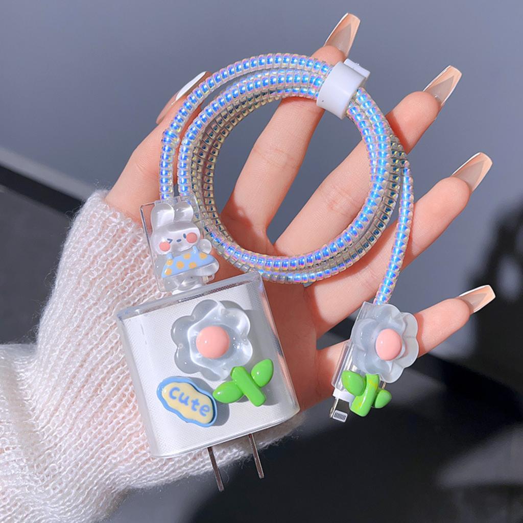 Charger Protective Case Data Cable Winding Rope