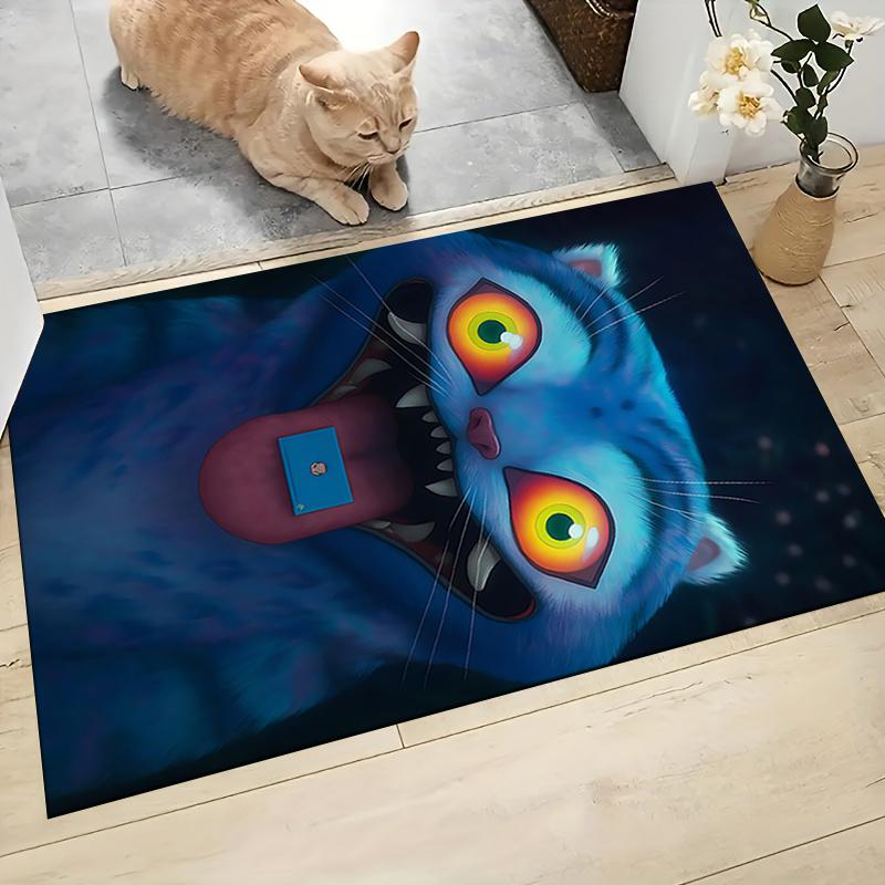 1Pc Fantasy Warrior Trio Carpet Rug Customizable Soft Washable Antislip Home Living Room Sofa Mats Personalized Rug 0917207