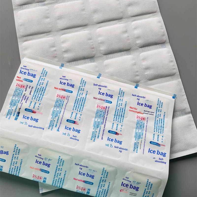 Self Chilling Reusable Gel Ice Pack For Food And Drinks Storage Ultra Absorbent For Office School Picnic Trips