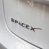 SpaceX Letters Sticker for Tesla Model 3 X Y S Tail Letter Label Emblem Car Accessories Stickers Logo Emblems Zinc Alloy SPACEX