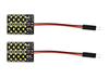 2 szt Panel 24 LED 12V W5W, T10, C5W, SV8.5, BA9S, T4W CANBUS 1000lm biały mocny Off-Road