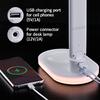 Multifunctional Desk Lamp Mobile Phone Wireless Fast Charging Colorful Ambient Light Alarm Clock Display Night Light Portable