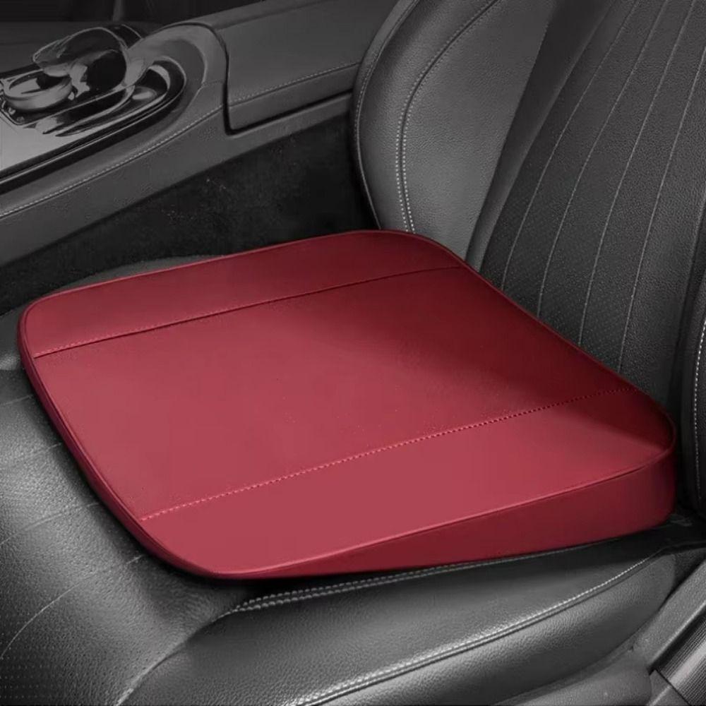 Non-slip Car Booster Seat Cushion Breathable Increased Seat Pad Auto Height Boost Mat  Office Chair