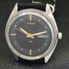 JAPAN VINTAGE CITIZEN AUTOMATIC 8200 MENS BLACK COLOR DIAL WATCH a702753-1 R210-a702753