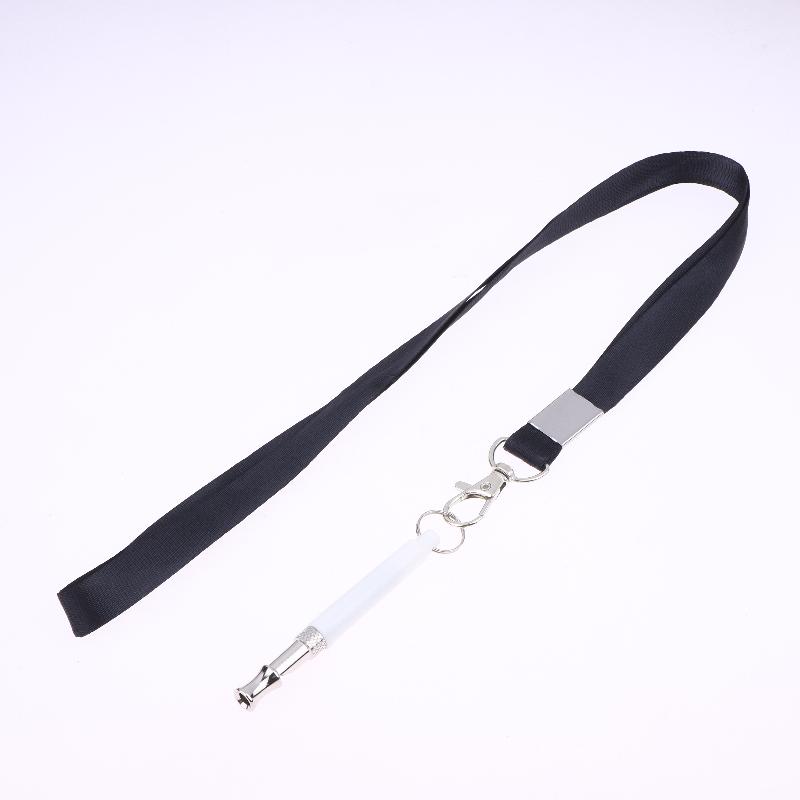 1 Stück Haustier-Disziplinbedarf Verstellbare Hunde-Trainingspfeife Mit Seil Bellen Stoppen Ultraschall-Schallflöte Stummes Kontrollwerkzeug