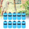 10Pcs G1 2in Water Pipe Quick Connector Nipple Joint Adapter Gardening Irrigation Tools