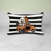 Halloween Waist Pillowcase Festive Atmosphere Decorate Living Room Sofa Pillowcase Polyester Printed Cushion Cover