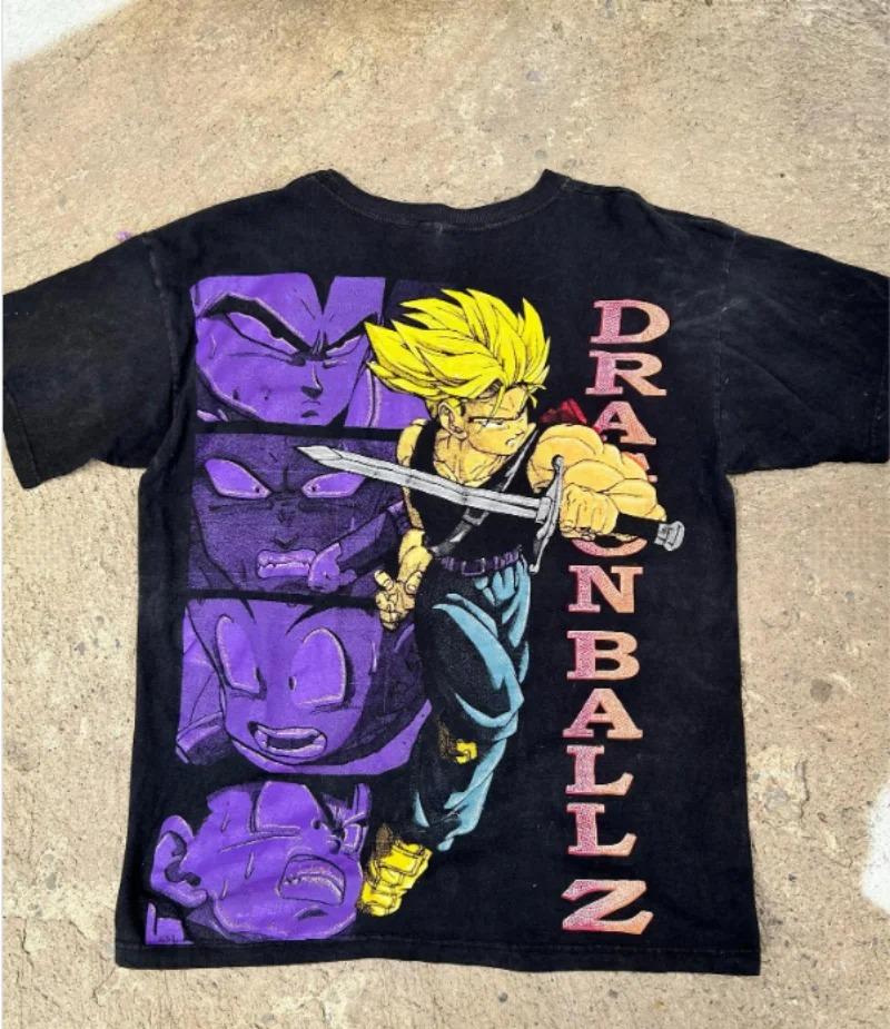 Dragon Ball Cell Saga Super Saiyan 100% Cotton T-Shirt Men's Plus Size Summer 2026 Casual Sports Fashion Short Sleeve Tee Y2k
