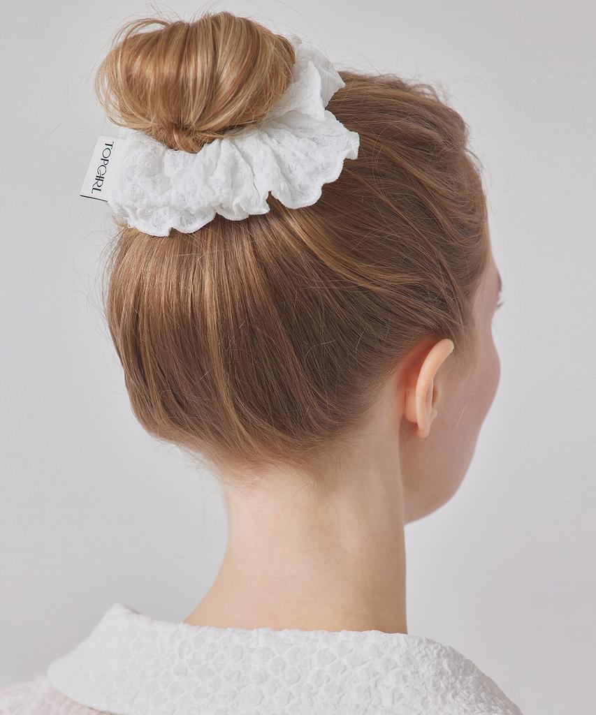 Topgirl Textured Hair Scrunchie_T416Ac101