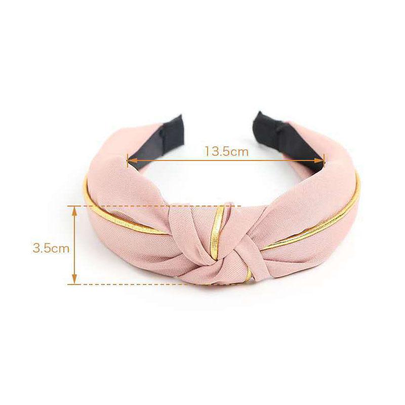 4 pieces fabric knotted hair bands