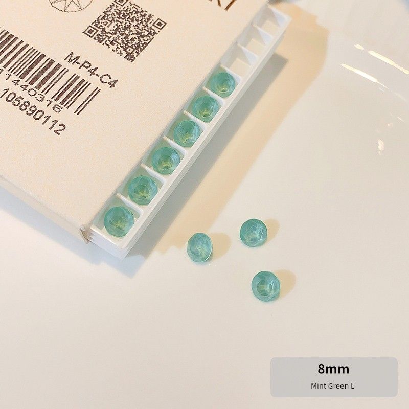 

Медицинский титановый сплав 8 мм Китайские серьги-пусеты Мерцающие Красивые Бриллиантовые Серьги-пусеты для козелка Ушной пирсинг Серьги-пусеты Свободный сон Самовывоз [48] mint green S83