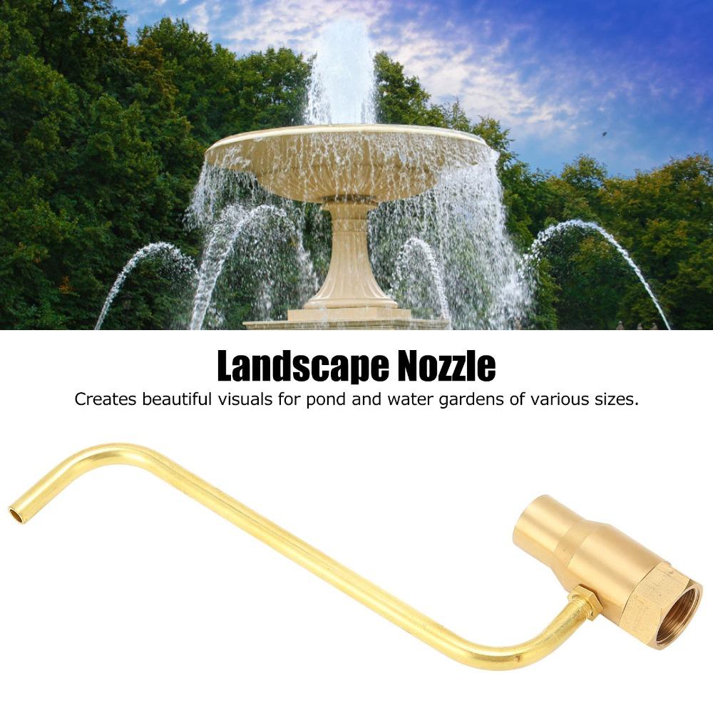DN20 Fountain Nozzle G3/4 Female Thread Landscape Nozzle Durable Pond Sprinkler  Landscape Fountain