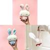Plush Angel Bunny Keychain With Soft Short Plush For Kids And Teens