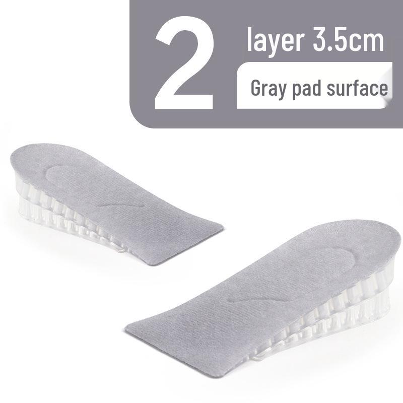 Height Boosting Shock Absorbing Insoles for Sports & Casual Shoes, Unisex