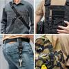 Outdoor Tactical Multi-purpose Triangle Quick Release Buckle Multifunctional Backpack Belt Quick Nylon Hanging Buckle
