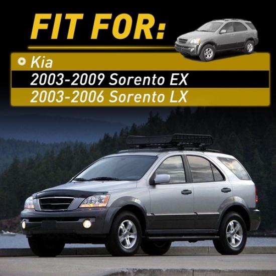 Rear Driver Left Outer Door Handle For 2003-2009 Kia Sorento Black 836603E010XX