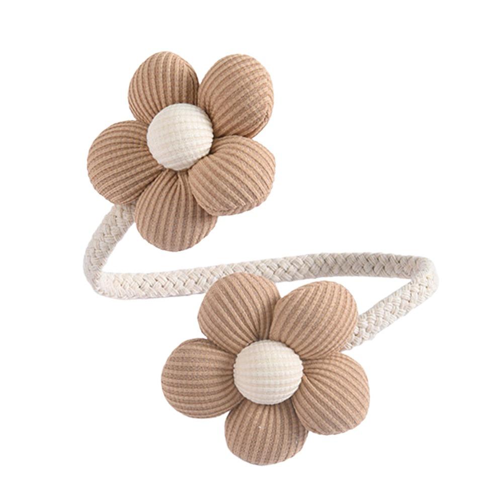 1Pcs Flower Shape Curtain Tieback No Punching Curtain Strap Fashion Curtain Buckles  Home Decoration