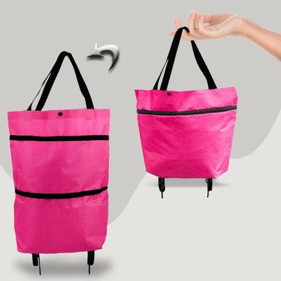 Tragbare faltbare wiederverwendbare Einkaufstaschen Kleiner Einkaufswagen Kaufen Einkaufstrolley Tasche mit Rädern Obst Gemüse Tasche Lebensmittel Organizer
