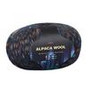 Colorful Alpacawool Hand-Knitted Coat Sweater Scarf Line In The Thick Wool