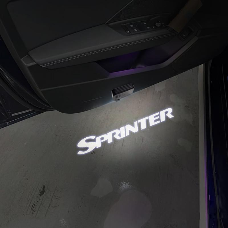 

HD LED For Vito Viano Sprinter Logo V Class W638 W639 W447 V260 313 311 CDI Car Door Courtesy Light HD Projector Welcome Lamp 1pcs For 1 Door