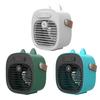 Air Cooler Portable Air Conditioner Small Cooling Device with 3 Wind Speeds for Camping Outdoor Dormitories Children's Room
