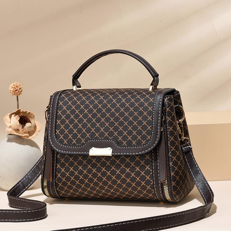 New Popular Simple Handbag High Fashion Shoulder Bag Women's Bag Versatile Messenger Bag
