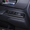For Toyota Land Cruiser Prado 2024 ABS Carbon Fiber Car Glass Lift Button Decorative Frame Car Interior Accessories