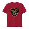 1984 Un Mundo Feliz Fahrenheit 451 Estás Aquí Ciencia Ficción Distopía Camiseta vintage Lavada Casual Ligeramente ropa de diseñador