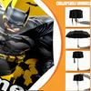 Custom Name Personalized Batman Print Umbrella, Auto Open Close, 8‑Rib Sturdy Frame, Commute Camping Hiking Use, Birthday Gift