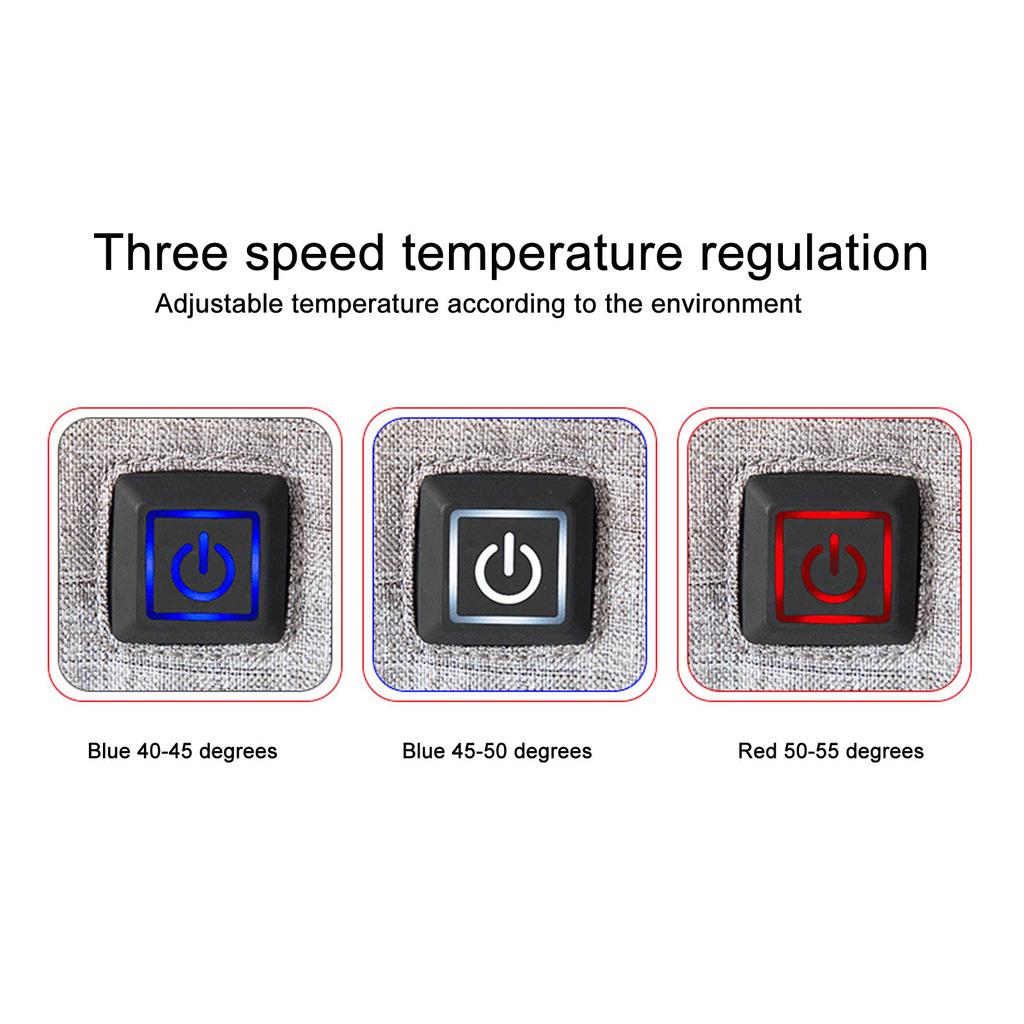 1 Pair Heated Gloves Warm Waterproof Winter Sports Cycling Riding Ski Electric Heated Gloves for Men Women