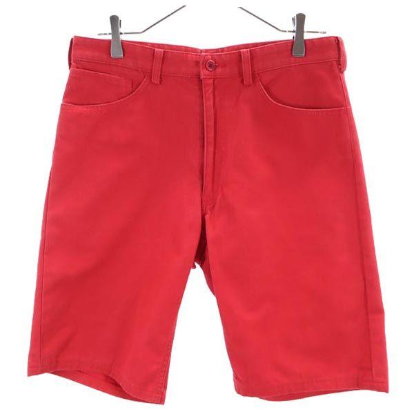 

ISSEY MIYAKE made in Japan cotton Shorts 2 Red Men s Used