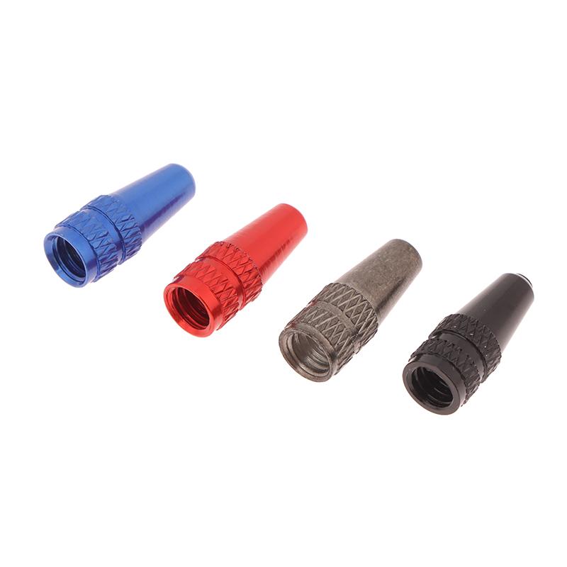 10 Peças Liga de Alumínio Tampa da Válvula Presta de Pneu Bicicleta de Estrada Protetor Coberto Bicicleta de Estrada Pneu à Prova de Pó Válvula Presta de Bicicleta