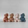 Cute 3D Cartoon Bear Silicone Mold for DIY Candle Soap Chocolate Handy Resin Decor Mould for Birthday Parties and Gifts