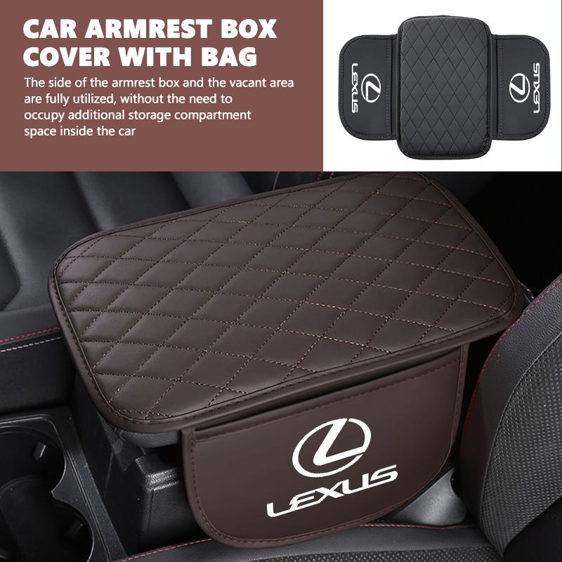 Car Central Armrest Box Pad Storage Pocket Protective Cover Interior Accessories For Lexus CT ES GS NX IS250 RX350 IS200 LX570