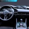 For Mazda 3 Axela 2019-2025 Car Interior Film Center Console Navigation Screen Gear Transparent TPU Protective Film Anti-scratch