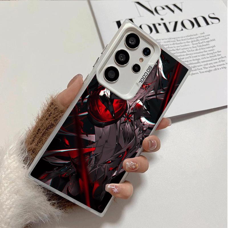 Genshin Impact Arlecchino Soft Phone Case for Samsung Galaxy S24 S25 FE S26 Edge S23 Ultra S22 Plus S21 + Shockproof Cover Back