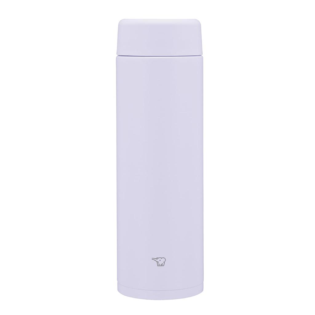 Zojirushi Mahobin Stainless Steel Mug Water Bottle 600ml Screw Type Dishwasher Safe Seamless Only 2 Care Points Icy Purple SM-GS60-VM