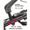2pcs HD Wide Angle Bike Rearview Mirrors - 360° Adjustable, Fit for Electric Scooters, Ebikes, Motorcycles & Mountain Bikes