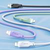 Usams Kabel Usb-C Na Lightning 20W 1,2Mpd Fast Charging Lithe Series Czarny/Black Sj566Usb01 (Us-Sj566)