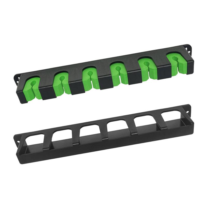 1 Set Fixing Bracket 6-Rod Rack Wall Mounted Fishing Rod Rack For Boat Horizontal/Vertical Fishing Rod Holder