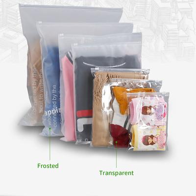 50 Stück Verpackungsbeutel Mattierter Beutel Reißverschluss Plastiktüte Polybeutel Wiederverschließbarer Schiebeverschluss Aufbewahrungsbeutel