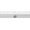 DESIGNPHIL MIDORI Alüminyum Gümüş 42285006 Çoklu Cetvel, 30cm, A,